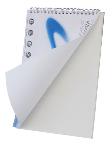 Picture of 300GSM B4 SPIRAL SKETCH PADS 12 PAGES